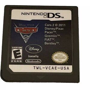 Cars 2 Disney Pixar Nintendo DS 2011 Game Only